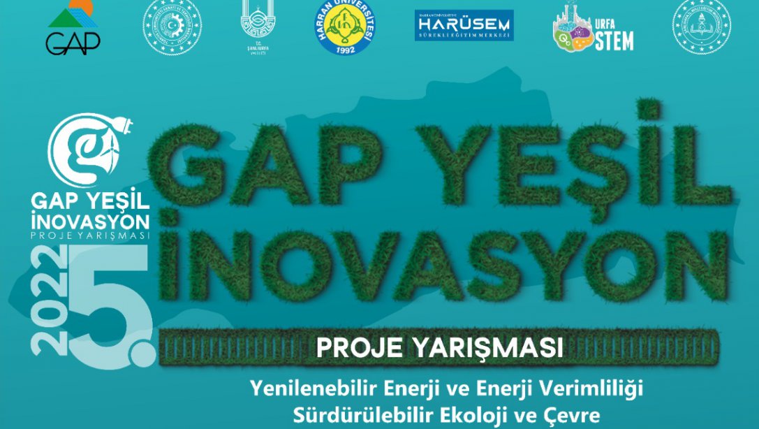 GAP Yeşil İnovasyon Proje Yarışması Başvuruları Başladı